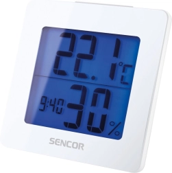 Digital thermometer with alarm and humidity measurement