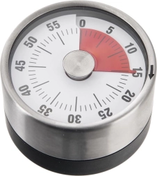 Analoginis virtuvinis laikmatis su magnetu, 6 cm