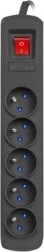 Maitinimo ilgintuvas Armac R5 5 m 5x230V juodas