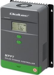 Saulės MPPT įkrovimo reguliatorius 60 A su temperatūros jutikliu, 12 V/24 V, LCD, Bluetooth, programėle, skirtas GEL ir LiFePO4
