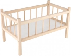 Medinė lėlių lovelė