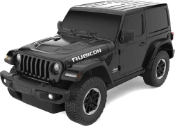 Jeep Wrangler JL remote-controlled Rastar in 1:24 scale, black