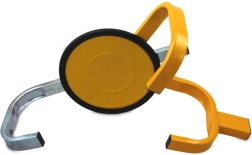 Universalus BITUXX ratų blokatorius su raktu automobiliui ir priekabai