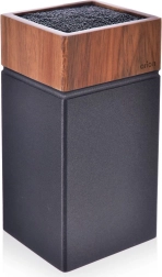 Universalus WOODEN peilių stovas iš akacijos medienos su plastikiniais plaušeliais