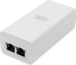 PoE+ injektorius 802.3at 30 W, gigabitinis 10/100/1000, baltas – DIGITUS