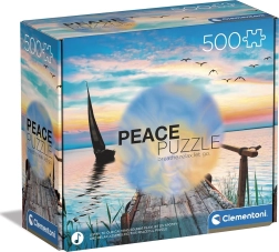 Dėlionė 500 detalių CLEMENTONI Peace Collection – Peaceful Wind