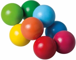 Detoa karoliukai ant virvelės kūdikiams