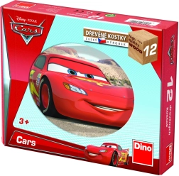 Dino medinės kaladėlės – Cars filmo automobilių pasaulis