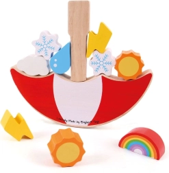 Medinis balansavimo žaidimas „Oras“ BIGJIGS TOYS
