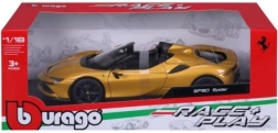 Bburago Ferrari SF90 Spider 1:18 - geltona