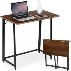 Sulankstomas rašomasis stalas 80 × 45 cm lofto stiliaus ModernHome