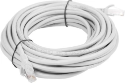 Jungiamasis (patch) kabelis RJ45 Cat.5e 5 m UTP – pilkas, FLUKE testuotas, LANBERG