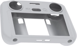 Silikoninis apsauginis dėklas Puluz, skirtas DJI RC 2, pilkas