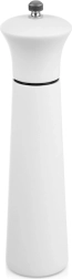 Wooden salt and pepper mill, white, 21.5 cm