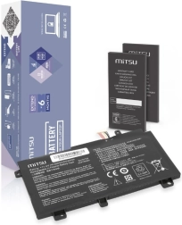 Mitsu Battery for Asus FX504 FX505 FX80G 3900 mAh