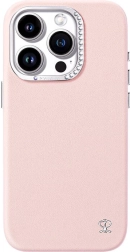 Žvaigždėtas „Joyroom“ dėklas, skirtas iPhone 15 Pro Max, rožinis