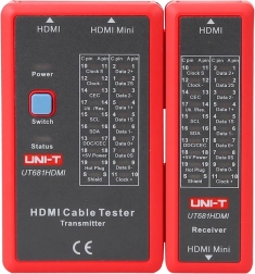 UNI‑T UT681HDMI HDMI kabelių testeris