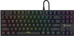 Mechanical gaming keyboard RGB Savio Tempest X2 with Outemu Brown switches