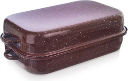 Enamelled Roasting Pan with Lid 4 l