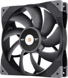 Thermaltake TOUGHFAN 140 mm su hidrauliniu guoliu, juodas
