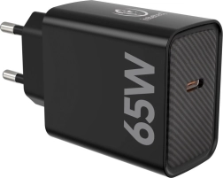Universali USB‑C 65 W įkroviklis nešiojamiesiems kompiuteriams, išmaniesiems telefonams ir planšetėms