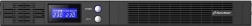 UPS PowerWalker line-interactive 500 VA 1U for 19" rack with LCD and USB HID/RS-232, 4× IEC