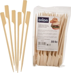 Bambukiniai iešmelių dantų krapštukai mėsainiams 15 cm, 50 vnt.