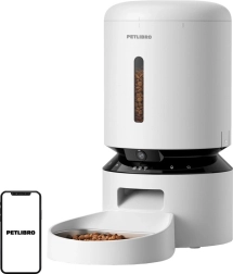 Petlibro Granary 5 l pašaro dozatorius su kamera, baltas