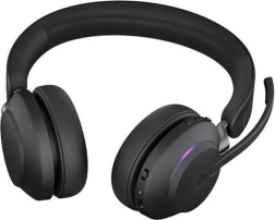 Evolve2 65 MS Stereo Headphones Black