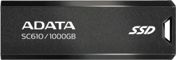 External SSD ADATA SC610 1000GB USB3.2 Gen2 Black