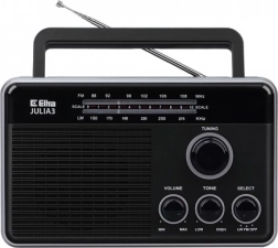 Julia 3 Radio black