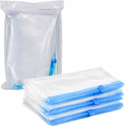 Roll-Up Vacuum Storage Bags for Clothes, Set of 9