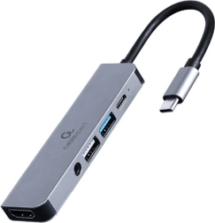 USB‑C adapter 5‑in‑1 with PD, HDMI, audio, USB 3.1 and USB 2.0