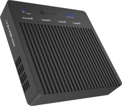 USB4 4 lizdų NVMe M.2 SSD duplikatorius su 1:3 klonavimu