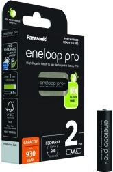 ENELOOP PRO AAA 930 mAh Rechargeable Batteries (2 pcs)