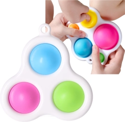 Sensory Toy Keychain Simple Dimple