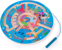 Magnetinis labirintas „Povandeninis pasaulis“ BIGJIGS TOYS