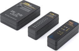 RJ45/RJ12/RJ11/BNC tinklo ir ryšio kabelių testeris su automatiniu skenavimu ir PoE