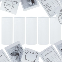 Terminis popierius mini spausdintuvui 5,7 cm x 4,5 m – 5 vnt.