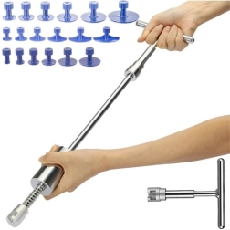 Kėbulo įlinkimų taisymo rinkinys su smūginiu slankikliu ir PDR adapteriais