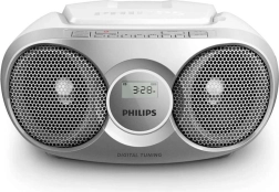 Portable CD Radio, Silver