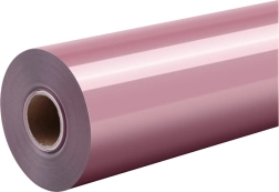 HTVRONT Pure termotransferinė plėvelė 30,5 cm × 1,8 m (rožinis auksas) – 1 vnt.