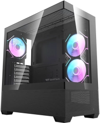 DarkFlash DS900 Air PC Case black with 7 ARGB fans