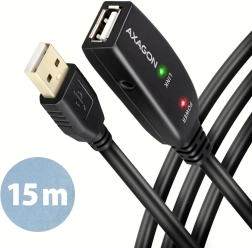Aktyvus USB 2.0 prailginimo kabelis AXAGON ADR-215 15 m