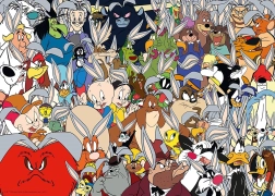 Dėlionė LOONEY TUNES Challenge 1000 dalių Ravensburger