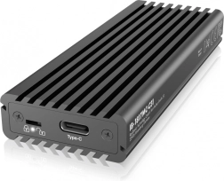 External aluminum enclosure for M.2 NVMe and SATA SSD with USB‑C 10 Gb/s – ICY BOX