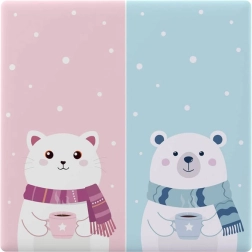Decorative cover for SONOFF T5 1C touch switch – Cartoon