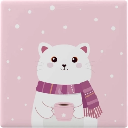 Decorative cover for SONOFF T5 1C touch switch – Cartoon