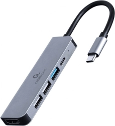 Multifunctional USB-C Adapter 5in1 with PD, HDMI and USB Ports