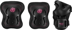 NILS Extreme H320 Fly Skate and Scooter Protective Gear Set (Pink) – XL